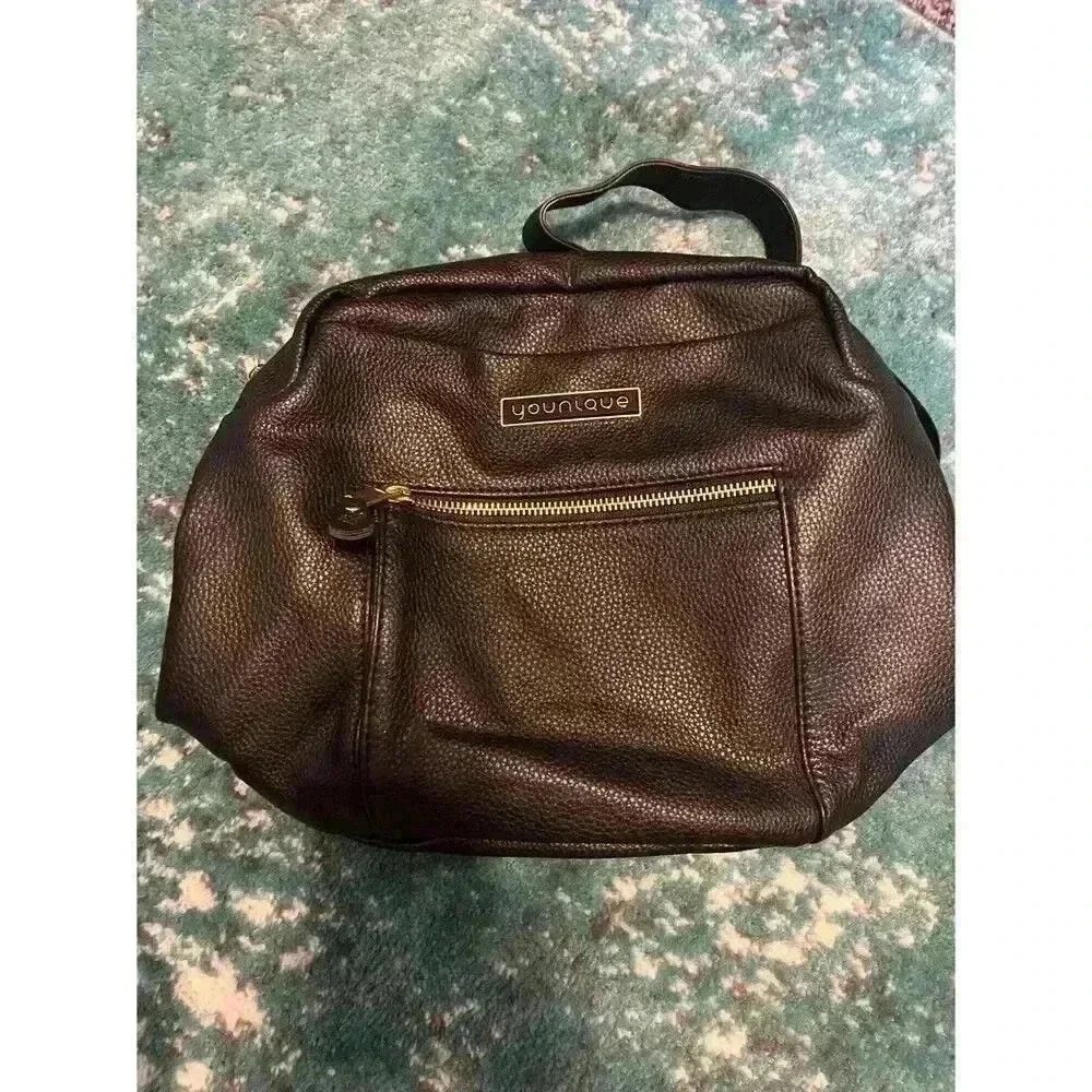 Younique mini backpack and clutch